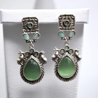 oxidised earrings