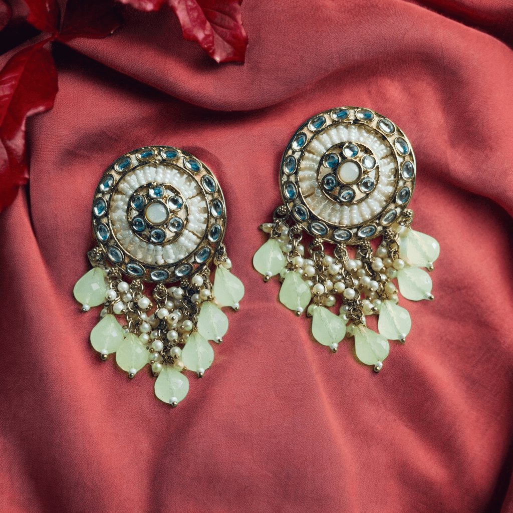 Kundan Earrings, ethnic jewellery