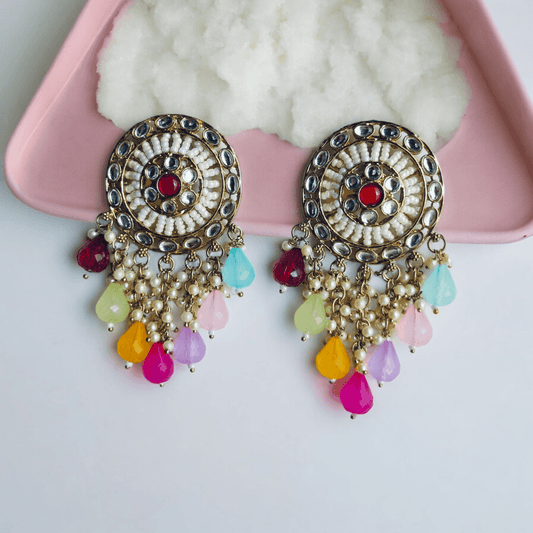 Kundan Earrings, ethnic jewellery