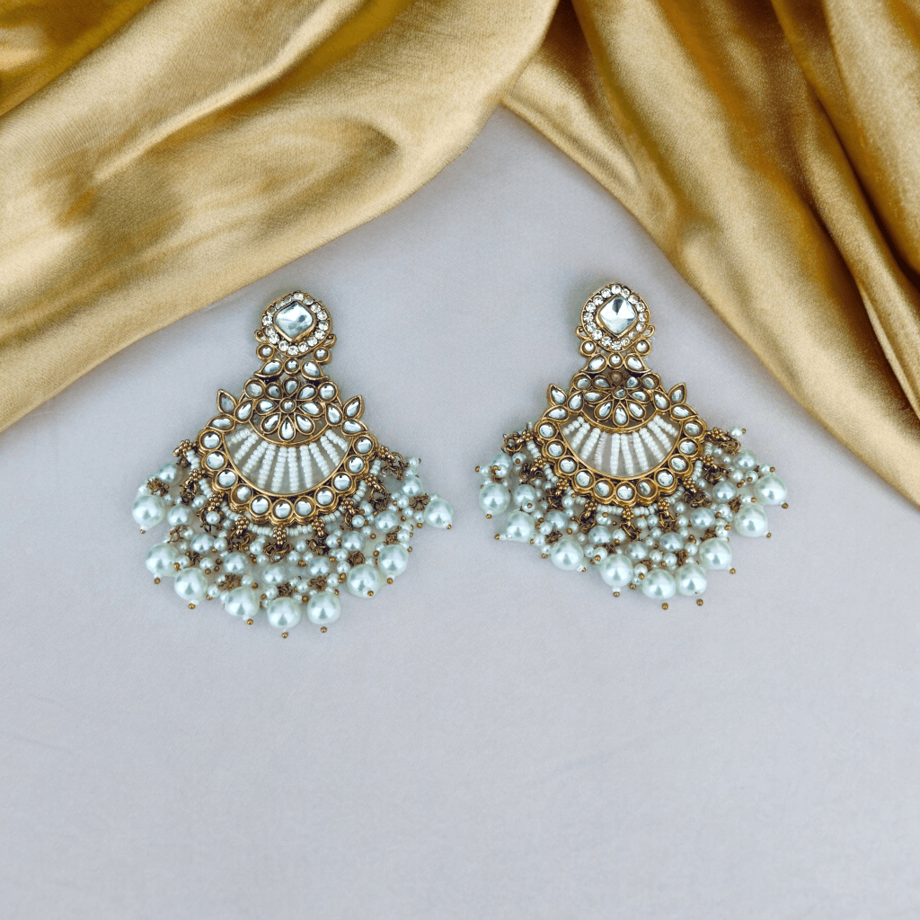 Kundan Earrings, ethnic jewellery