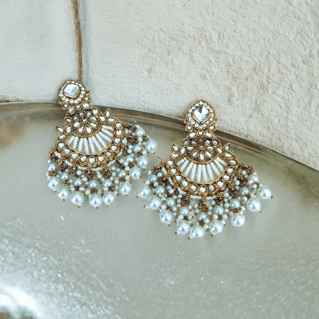 Kundan Earrings, ethnic jewellery