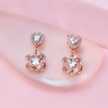 american diamond earrings