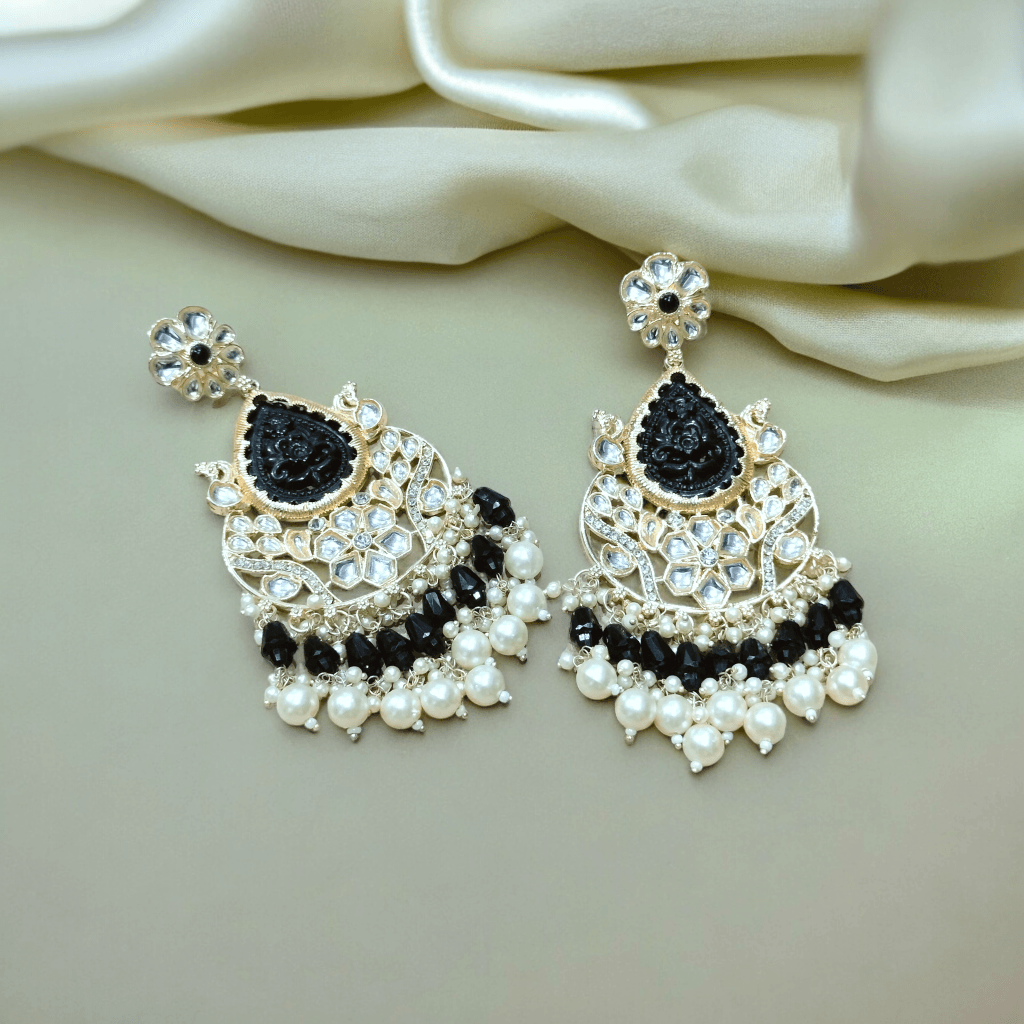 Kundan Earrings, ethnic jewellery