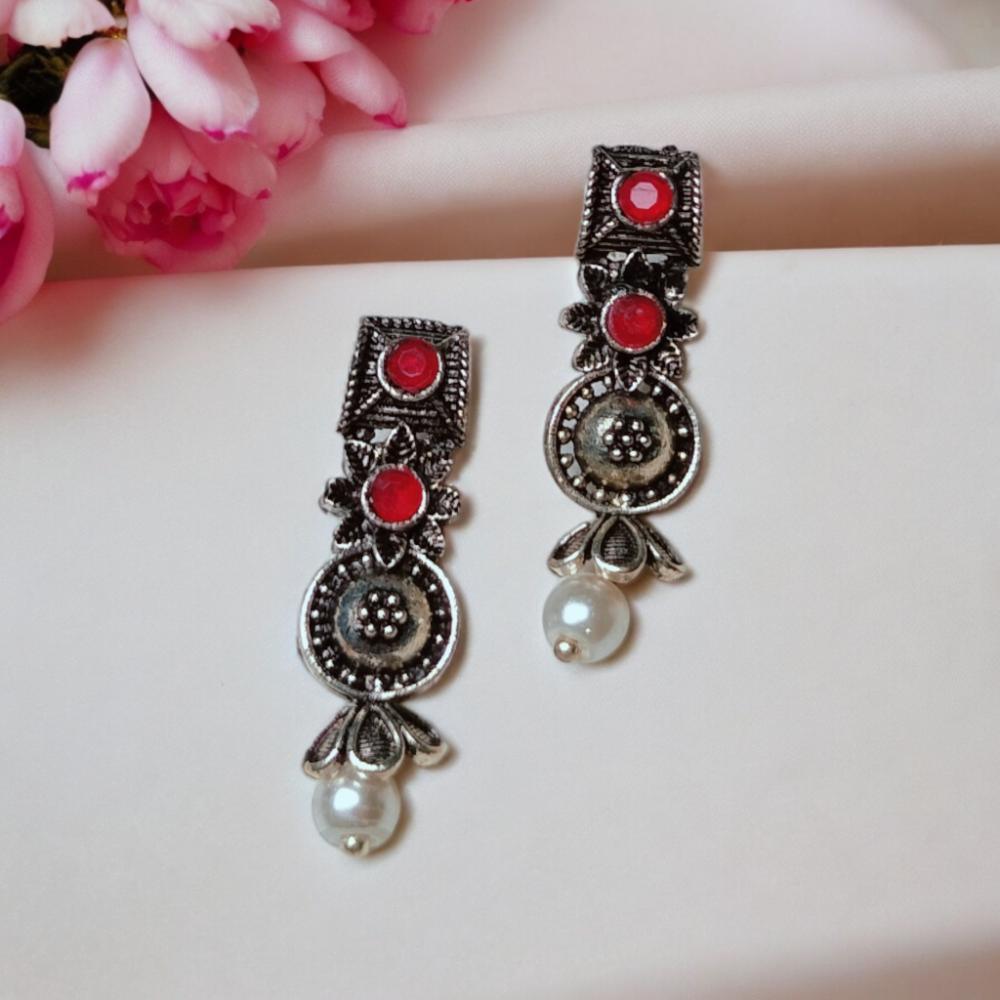 oxidised earrings, oxidised jewellery, oxidised jhumka, oxidized earrings, black polish earrings