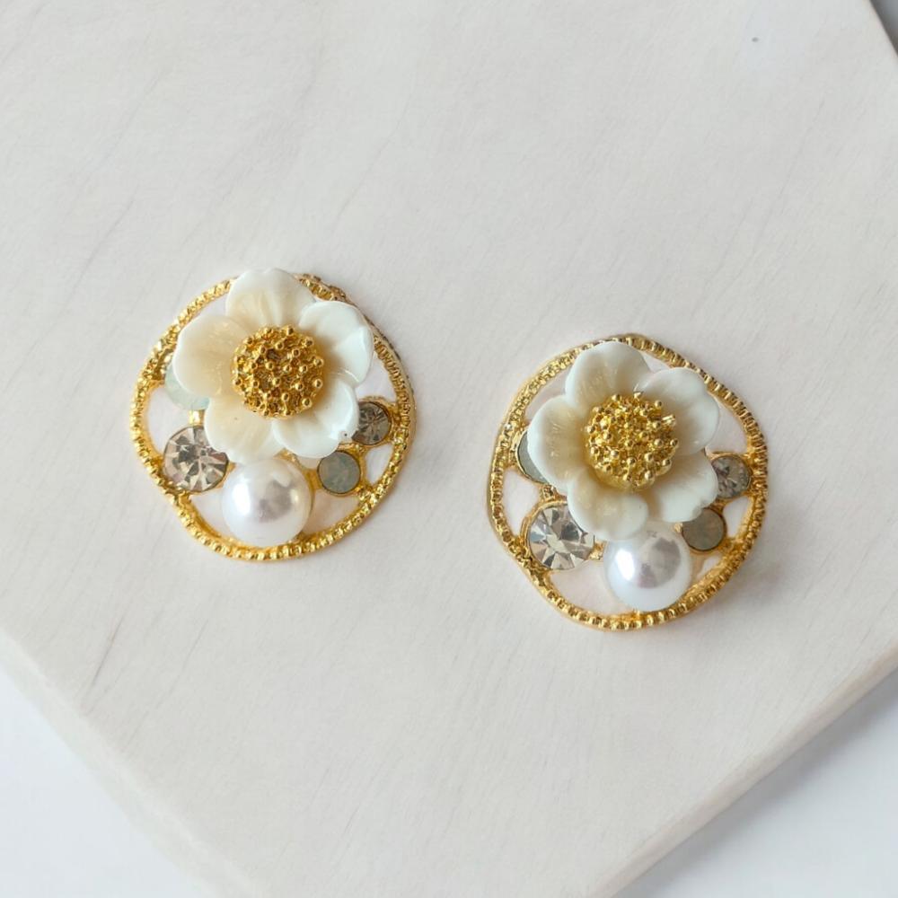 korean earrings, studs