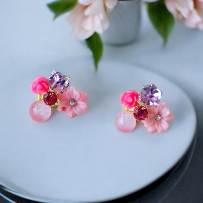 korean earrings, studs