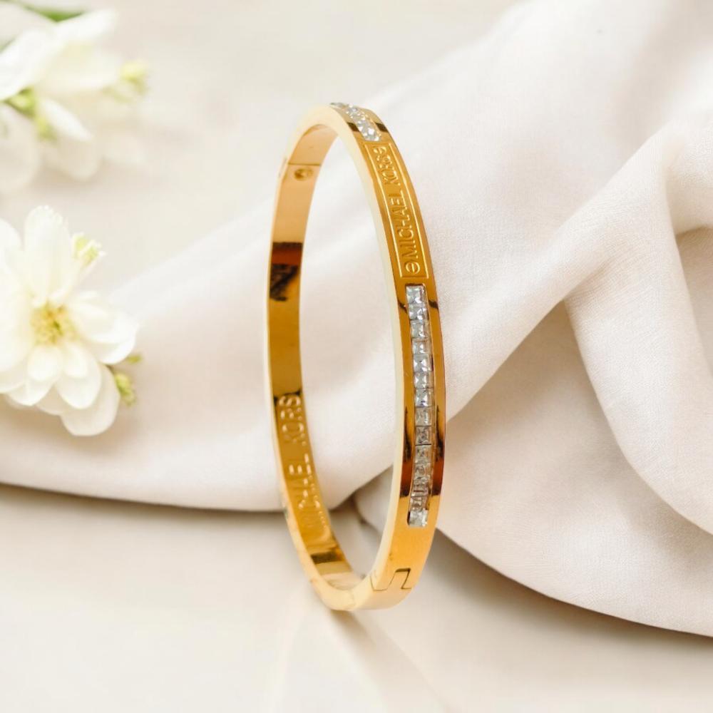 ladies gold bracelets