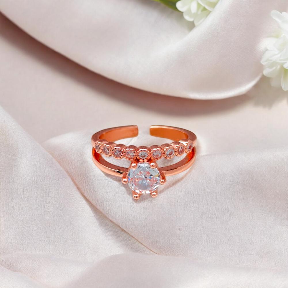 rose gold rings