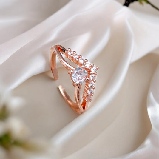 rose gold rings