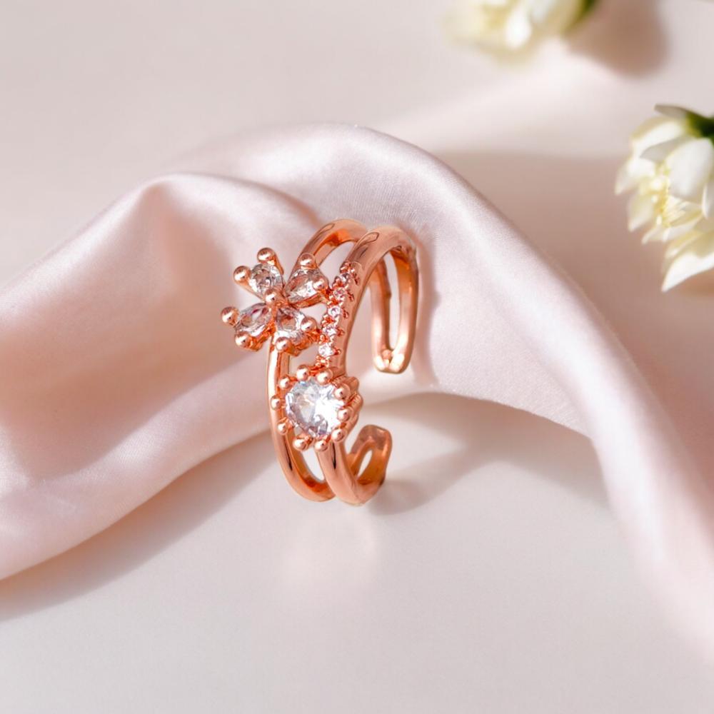 rose gold rings