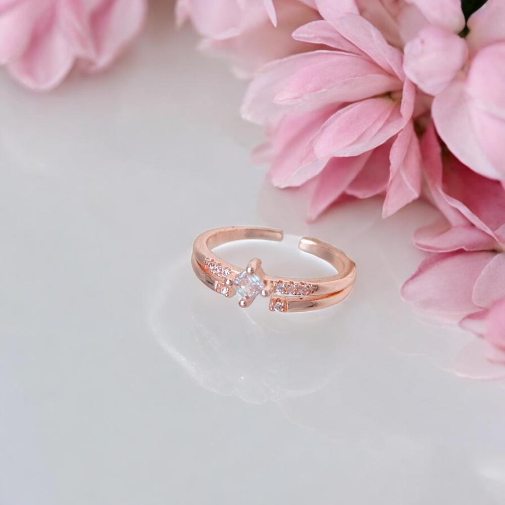 rose gold rings