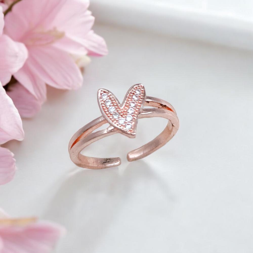 rose gold rings