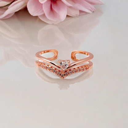 rose gold rings