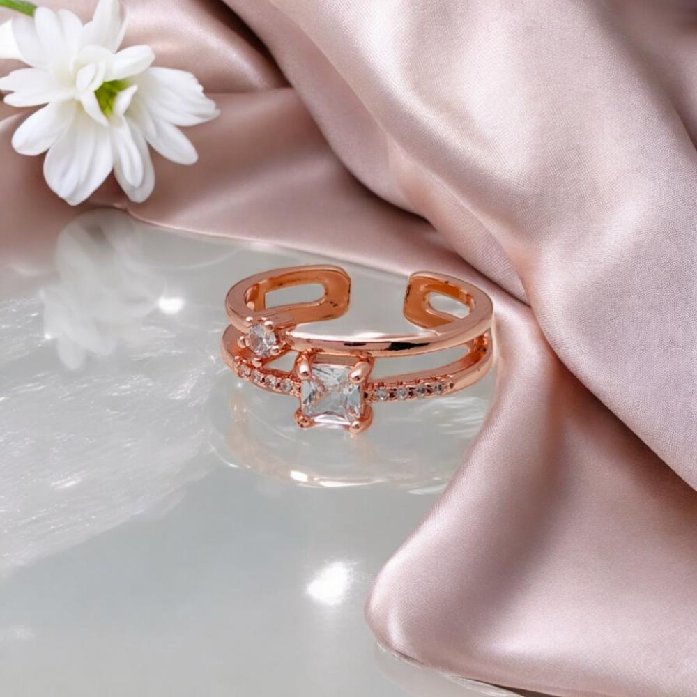 rose gold rings