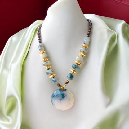 Multicolor Chemical Beads Necklace